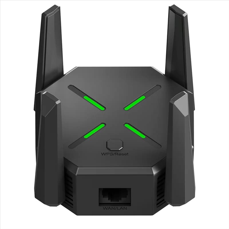 Stabile Dual Band 2.4G/5G 1200Mbps Wifi Ripetitore Espansore di rete Gamma Extender Amplificatore ripetitore di segnale Router Wifi wireless US