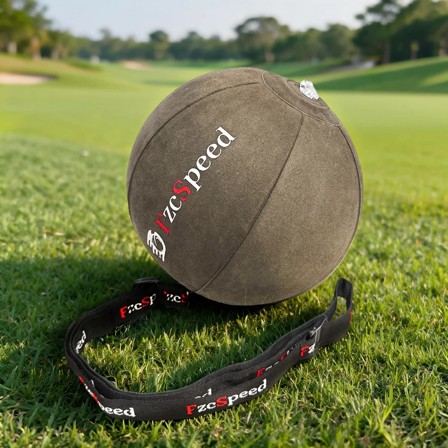 FzcSpeed PVC Inflatable Golf Smart Ball Training Aid Portable Swing Arm Posture Auxiliary Corrector Trainer For Golfers Supplies