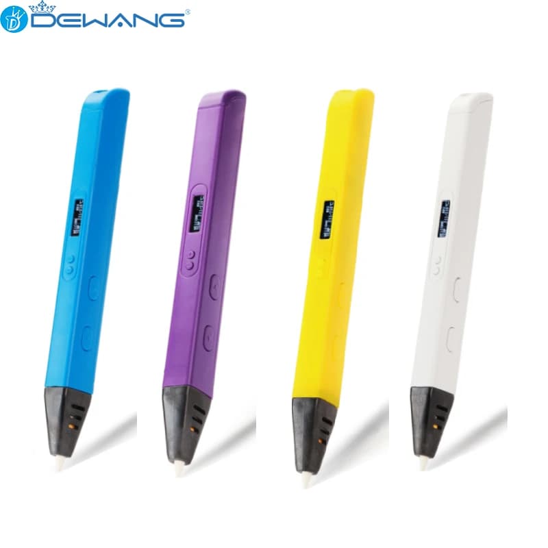 Dewang RP800A 3D Printing Pen 1.75mm ABS/PLA Safe Filament Eco-Friendly Kids Plastic Educational Toys 3D Drawing Pen