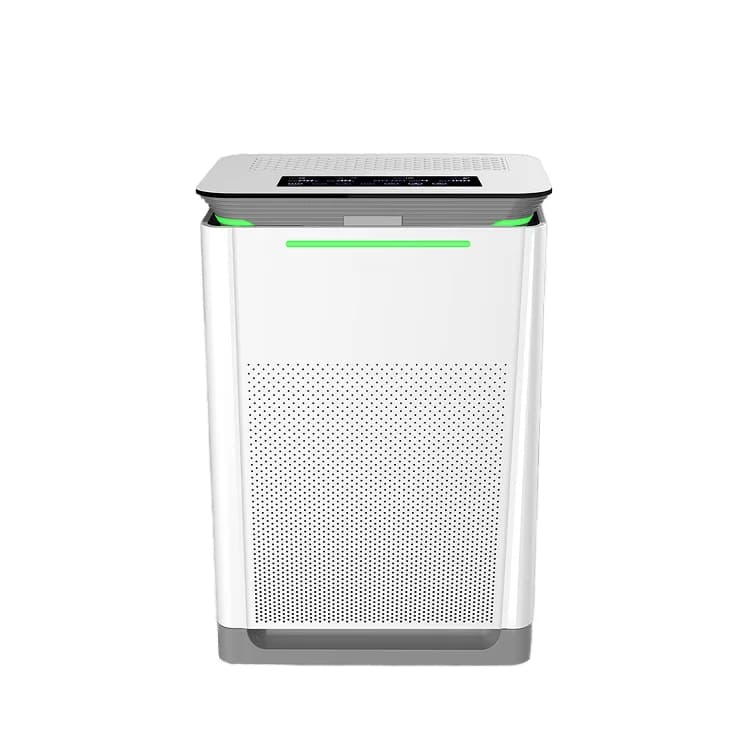 Portable Smart HEPA Air Purifier Humidifier With UV Lamp Ozone Generator Electric Home Humidity Controller For Household Use
