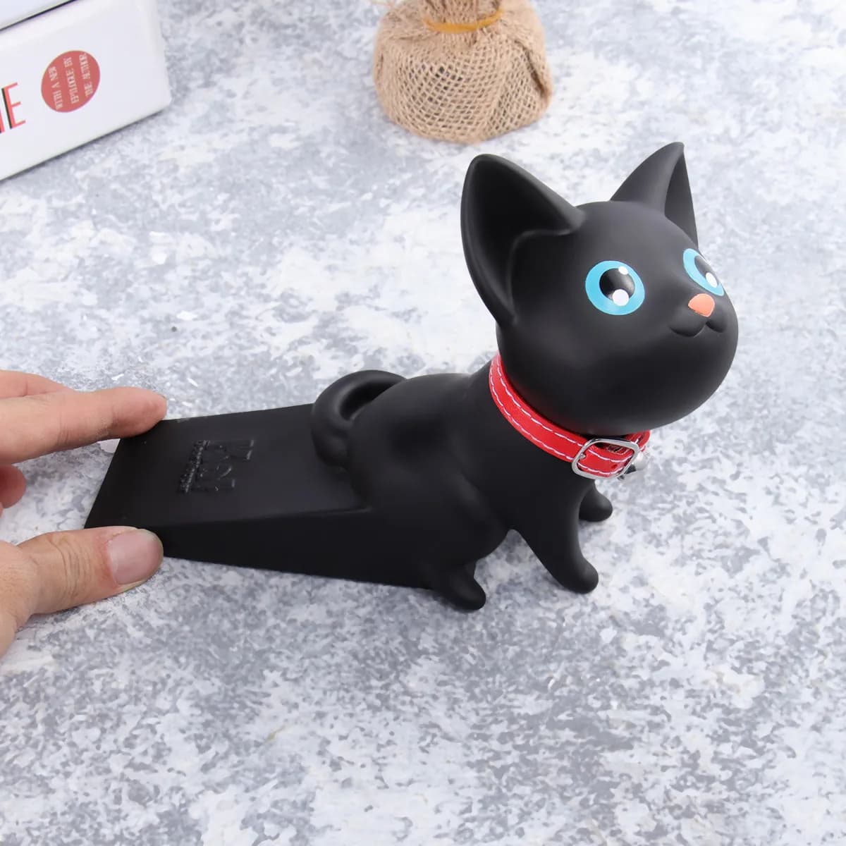 Paracolpi per Porta a Forma di Gatto, Protezione Anti-Graffio per Pareti, Simpatici Protettori per Mobili