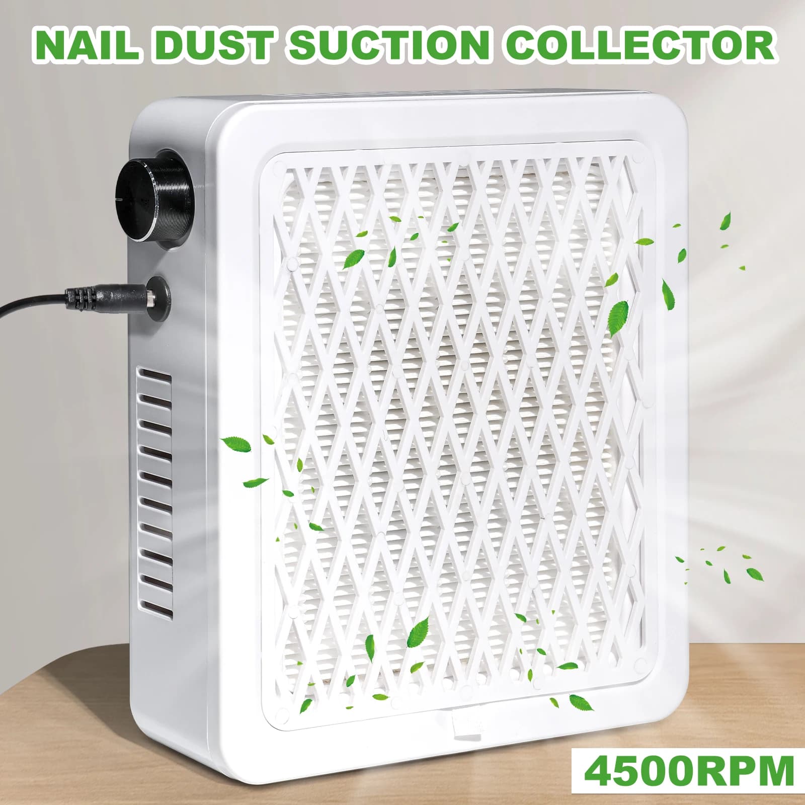 4500 rpm nail vacuum cleaner for nails Professional vacuum cleaner with acrylic brushless motor for manicure with super suction filter