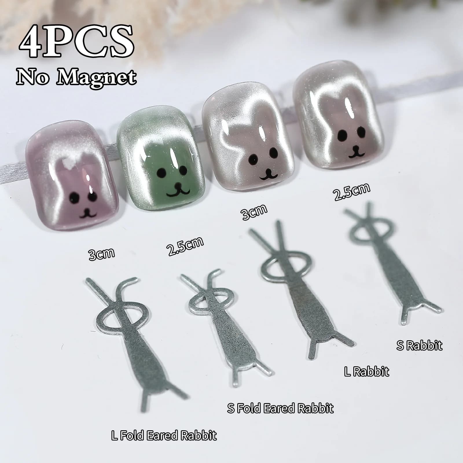 Set di strumenti multifunzione 6 in 1 con stella a cinque punte e effetto occhio di gatto, magnetico, per smalto gel UV LED, per nail art professionale.