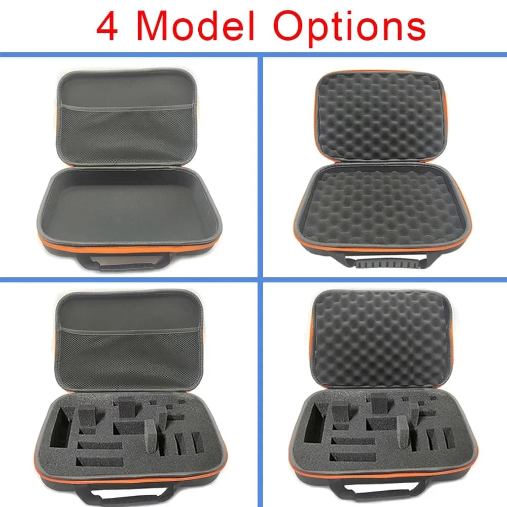 Eva Storage Bag Tool Case Waterproof Oxford Cloth Zipper Bag Shockproof Sponge Box Fishing Gear Organizer Carring Pouch Camera packaging