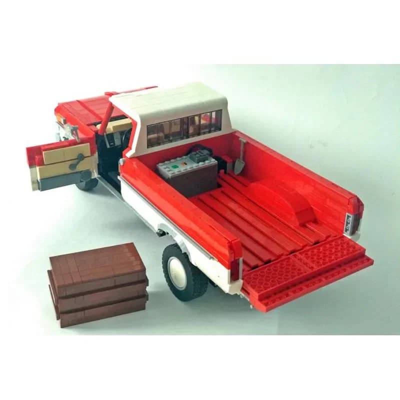 MOC-88031 F100 (1972) RC+ Modello di blocco di giunzione sospensione • 2096 Parti Building Block Ragazzo Compleanno Giocattolo Presente