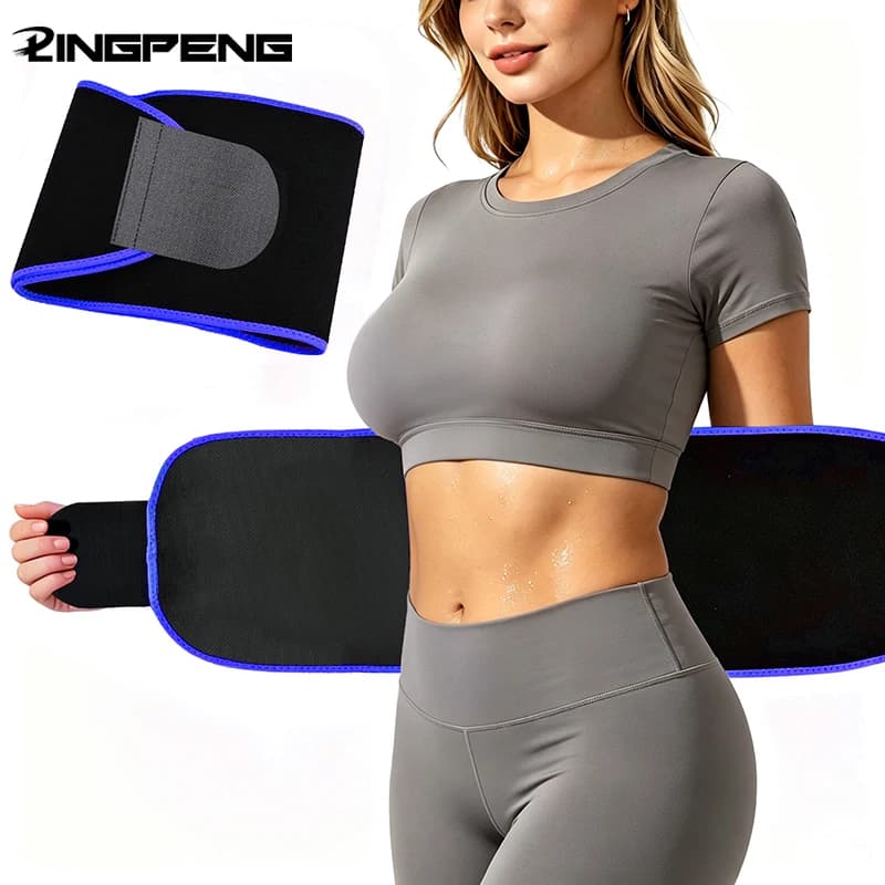 Sports Belt Slimming and Modeling for Life, Resistant, for Running, Brucia Abdominal Fats, Sauna Effect, Life Support