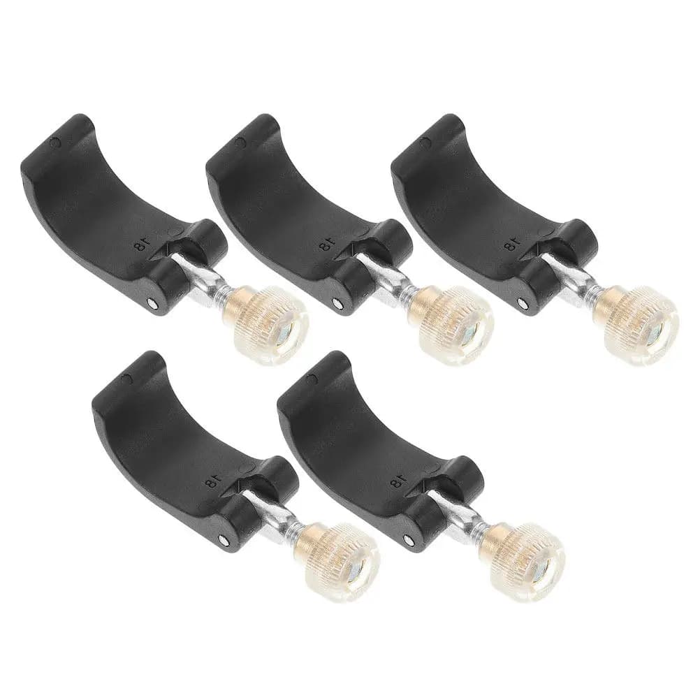 5Pcs Trekking Pole External Lock Handle Nut Replacement Nylon Quick Adjustment Clip for Hiking Climbing Walking Sticks