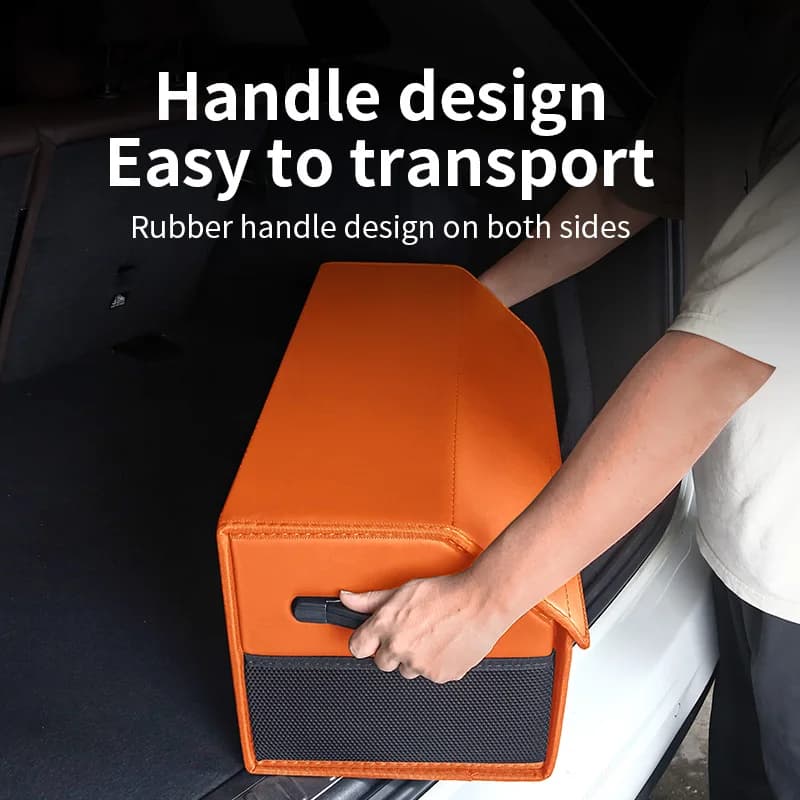 Limud 1Pcs Large Capacity Car Trunk Storage Box For BMW 8 Series e31 g14 g15 g16 I3 I4 I5 I7 IX1 IX2 IX3 Car Organizer Trunk