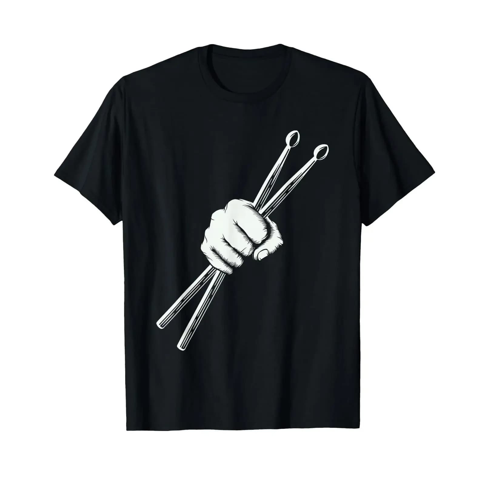 Drumset Cool Drumsticks Drumming Drums Rock Music s T Shirt vintage Washed Casual Comfortable Stretched designer clothes