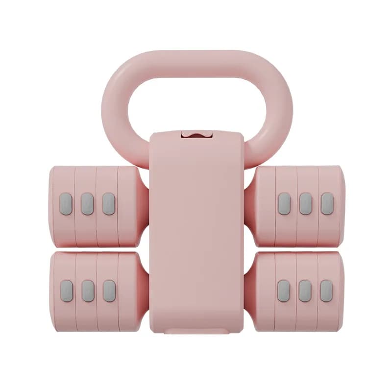 Effortlessly dismantles the combination of dumbbells and kettlebell, a must for fitness enthusiasts. Meet All Your Different Workout Requirements