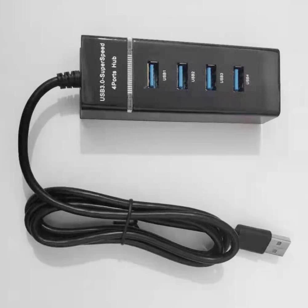 Cavo Adattatore Splitter USB a 4/7 Porte 30/120cm, Hub USB con 1 Porta USB 3.0 e 6 Porte USB 2.0, Splitter USB per Laptop PC Computer
