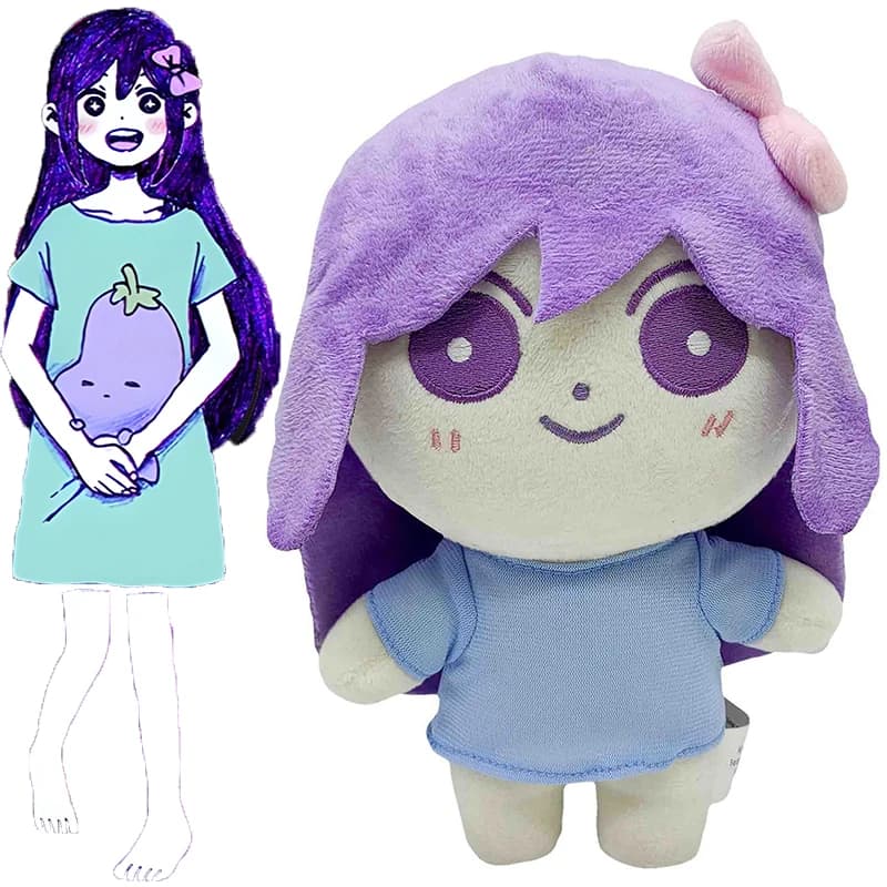 Gioco Omori Giocattoli di peluche Cartoon Aubrey Kel Mari Sunny Bambole di pezza Divano letto Decorazione Peluche Figure Compleanno Regali di Natale