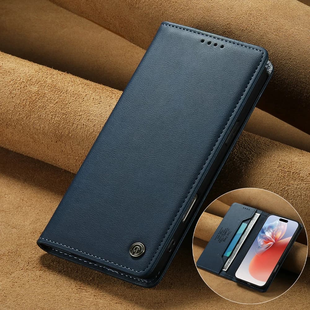 Custodia a libro in pelle con blocco RFID per Xiaomi Poco X8 Pro Max 5G, cover magnetica a portafoglio per Poco X8 Pro Max