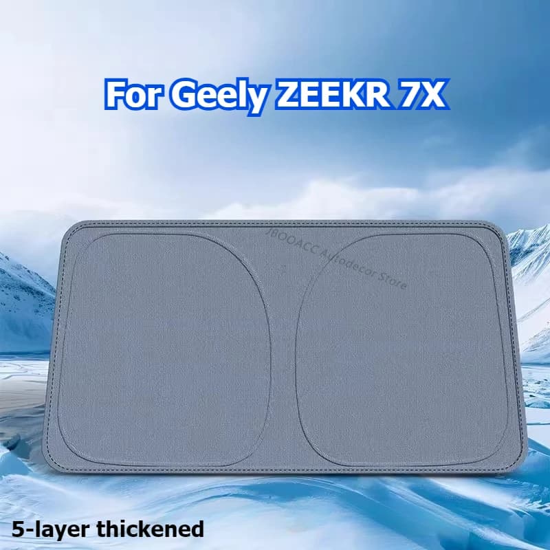 Per Geely ZEEKR 7X 2025 2026 8 Pz Auto Parasole Parabrezza Finestrino Laterale Blocco Solare Isolamento termico Protezione UV Accessori Auto