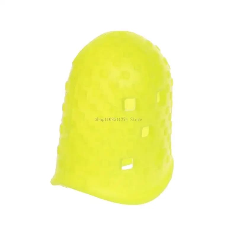 Nuovo pollice chitarra in silicone Picks Plectrum dito 4 colori