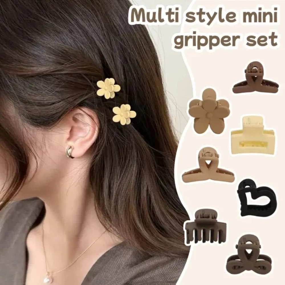 10/20 Pezzi Mini Fermagli per Capelli Antiscivolo per Ragazze, Confezione Mista, Accessori Perfetti per Frangia e Capelli Sbalorditi, Ideali per l'Uso Quotidiano