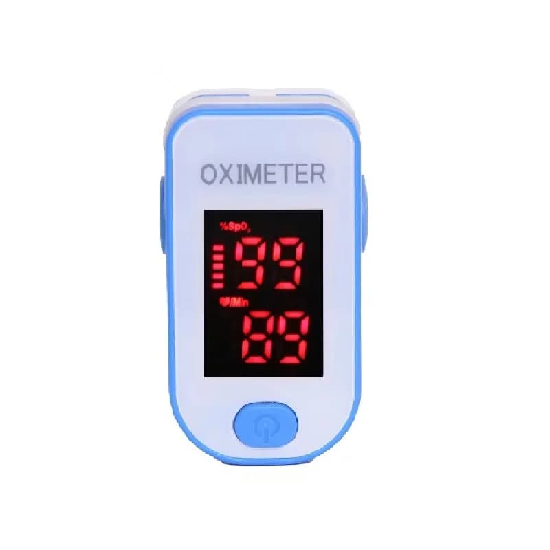 Spring Medical Electric Home Oxygen Saturation Detector Self-Test Finger Pulse Oximeter with SPO2 Convenient Finger Clamp