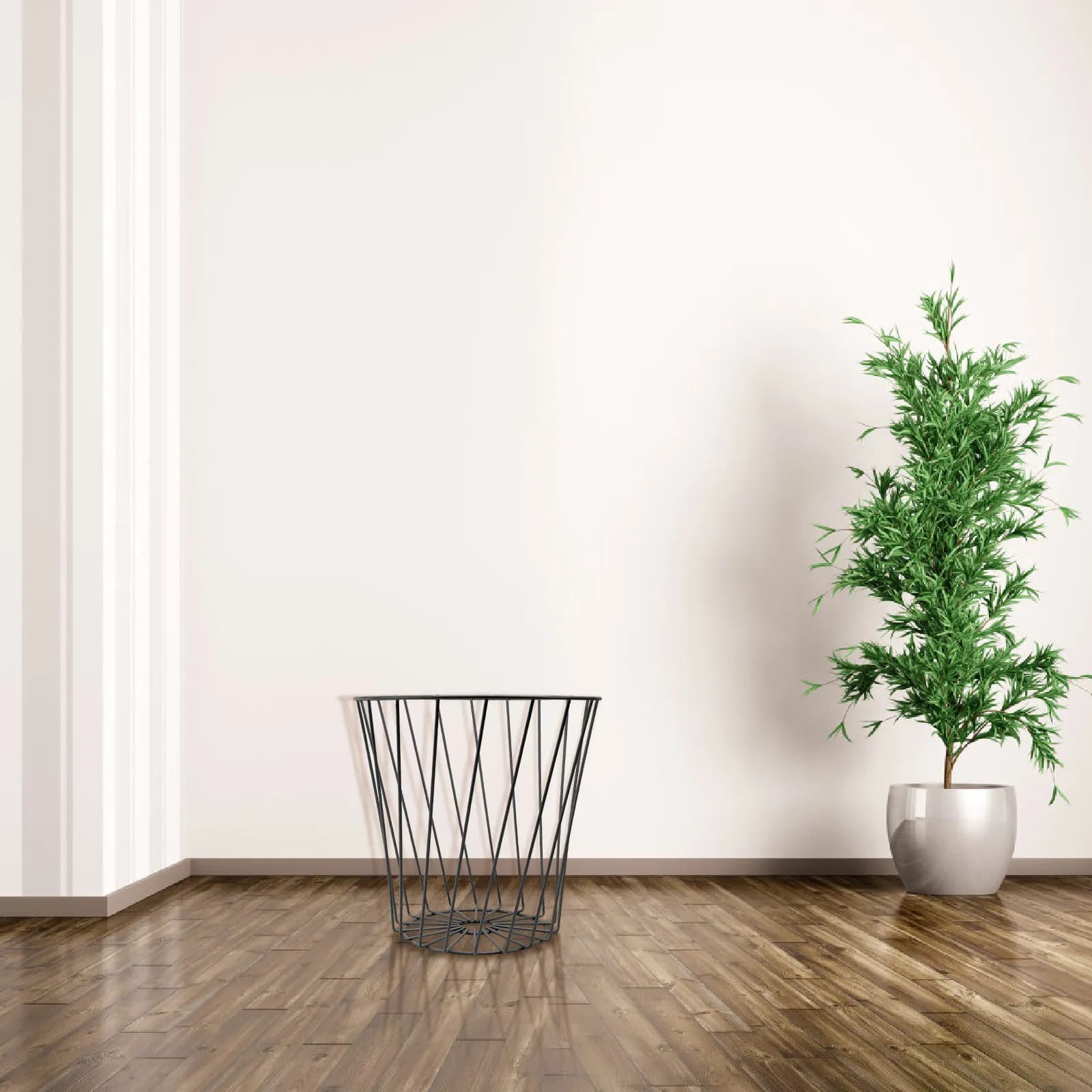 1Pcs Metal Umbrella Bucket High Capacity Trash Basket Hollow Out Trash Can Multifunctional Office Paper Basket Garbage Storage