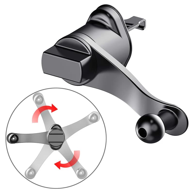 Supporto per telefono da auto Base universale da 17mm con testa a sfera Clip per presa d'aria per auto supporto per telefono cellulare supporto GPS accessori per supporto per telefono da auto
