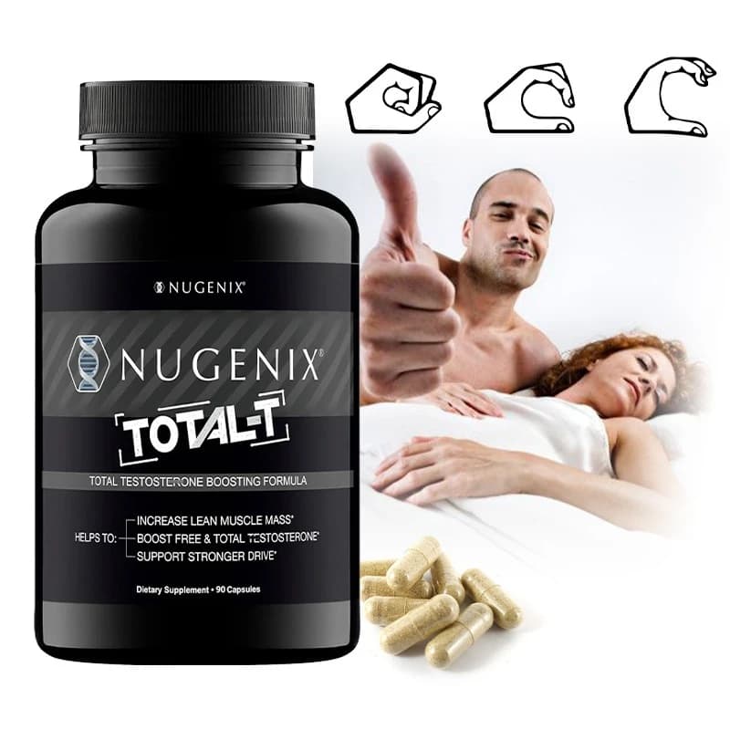 Total-T Supplements - Muscle Gain, Improve Endurance, Muscle Mass, Performance, Endurance,90 Count