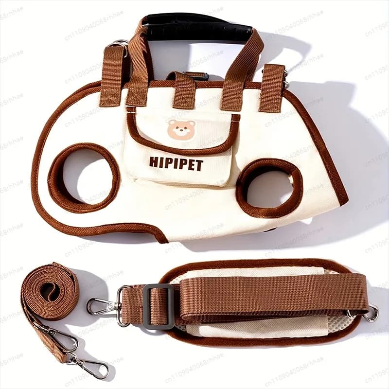 Adjustable Pet Carrier Bag Portable Handheld Shoulder Backpack For Small Dog Medium Cat Outdoor Hiking