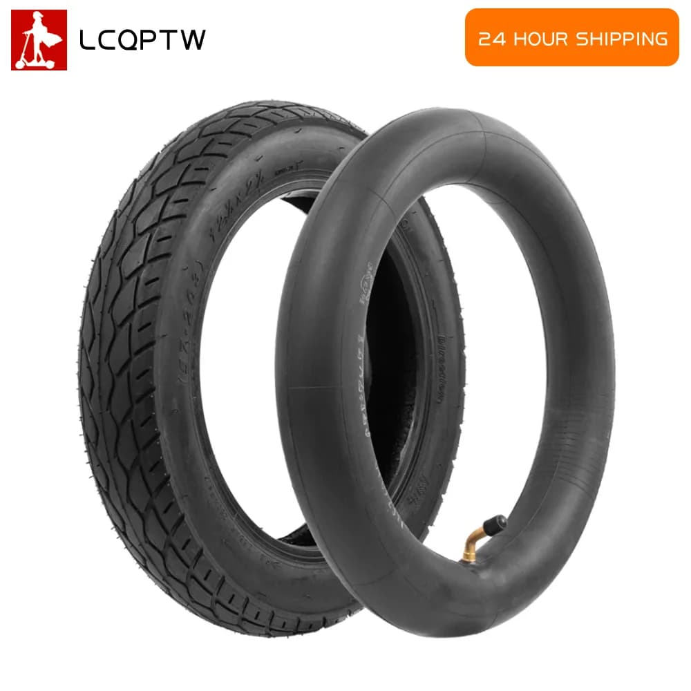 Camera d'aria e pneumatico esterno 12 1/2 X 2 1/4 (57-203) compatibili con molti scooter a benzina ed elettrici, pneumatico esterno per bici 12 *2.125, accessori per scooter