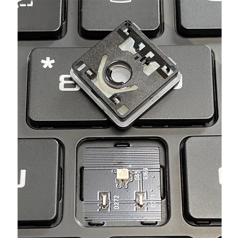 Sostituzione Keycap Key cap Clip e cerniera per Asus ROG Strix SCAR 17 G733Q G733QS G733QSA G733QR G733 Tastiera portatile KEY & Clips
