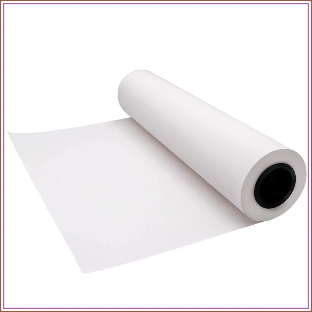 White Kraft Butcher Paper Roll 18"x176ft Food Grade Unbleached Unwaxed for BBQ Smoking, Meat Wrapping, Sublimation, Crafts
