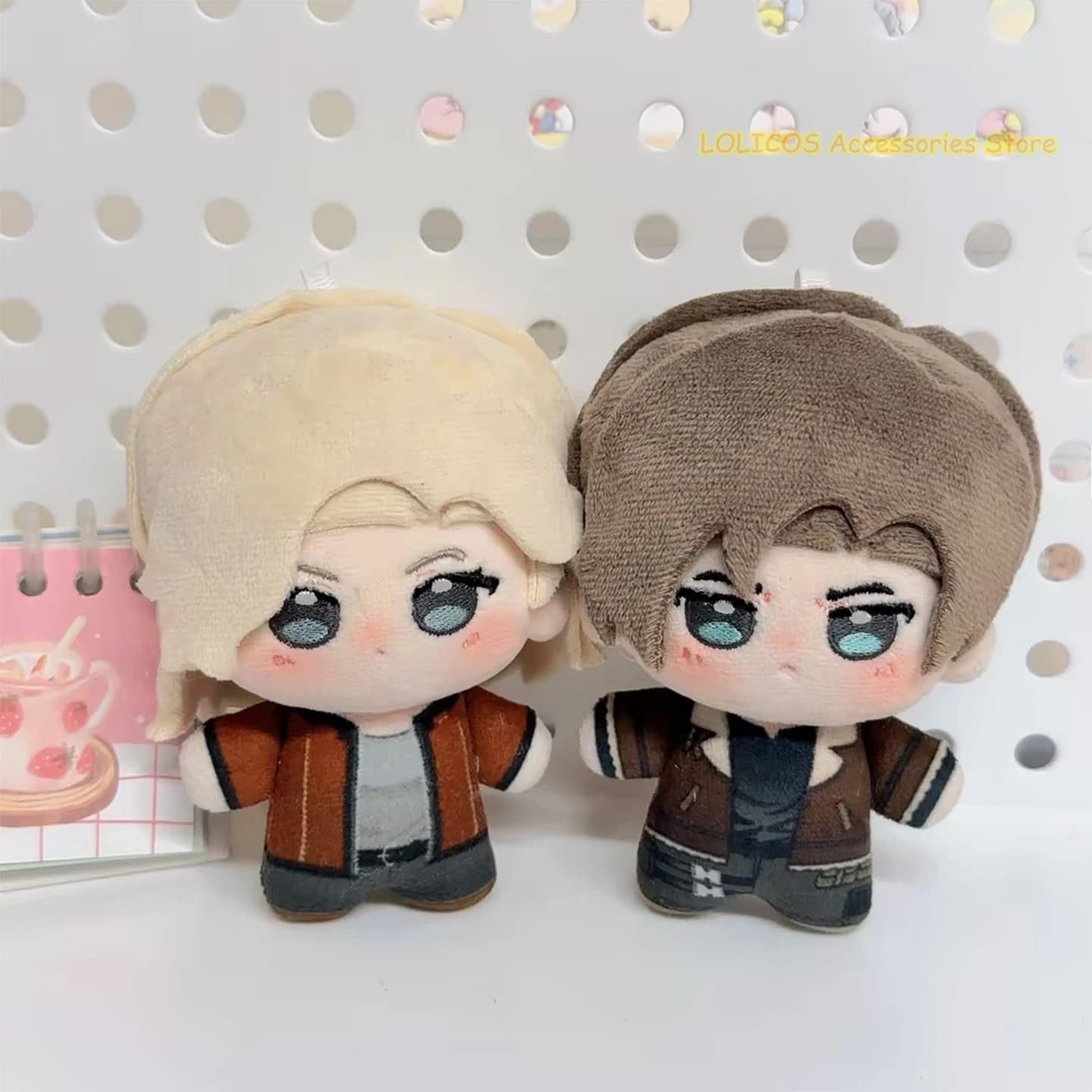 Game Role Cute Cartoon Q Version Figure Model Doll Hanging Pendant Decor Cosplay Keychain Birthday Gift