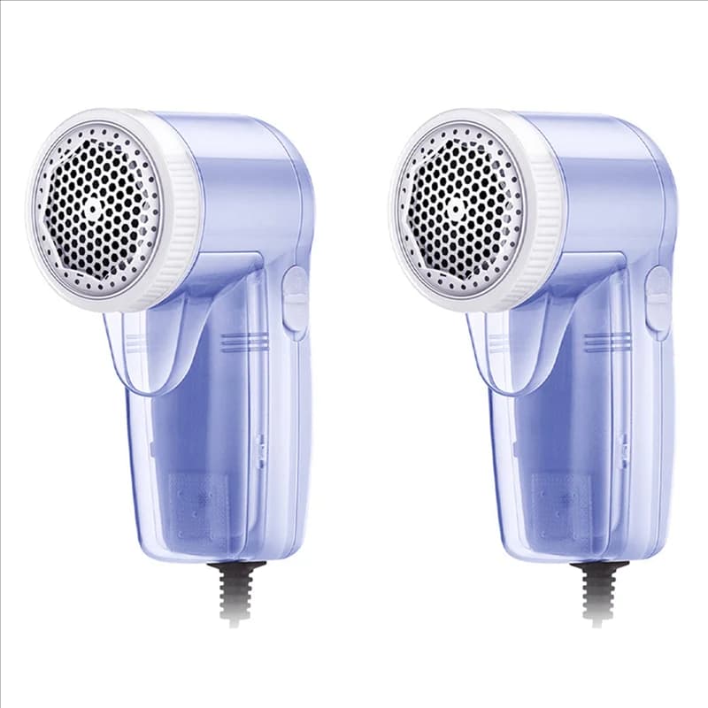 【EXCLUSIVO】2X Levapelucchi elettrici Vestiti Lint Tessuto Trimmer Palla di pelo Epilatore Maglione Vestiti Levapelucchi Fuzz Rasoio
