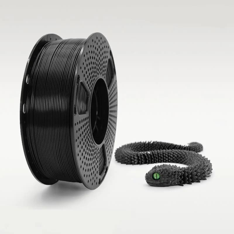 3D PLA Printer Filament Black 1KG 1.75mm 3D Printer Filament High Temperature Resistance 3D Printing Materials