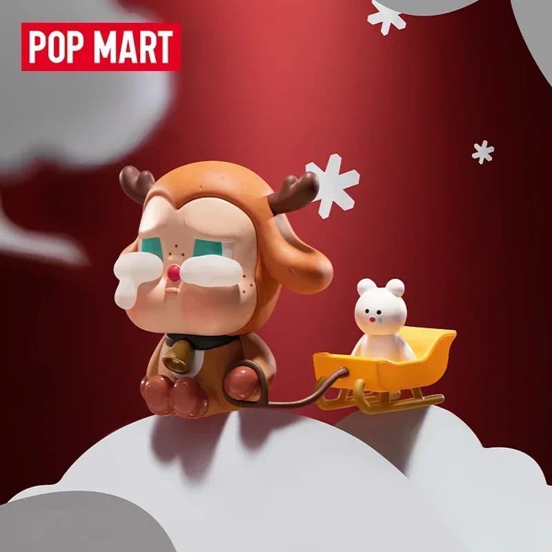 Pop Mart Crybaby Lonely Christmas Series Blind Box Guess Bag Mystery Box Toys Doll Cute Anime Figure Desktop Ornaments Gift