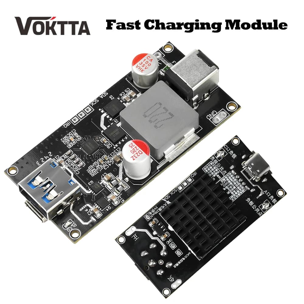 USB 140W DC6-30V Fast Charging Module High-power Charger Protection Board for QC4.0+/5.0 PD PPS FCP SCP SFCP AFC
