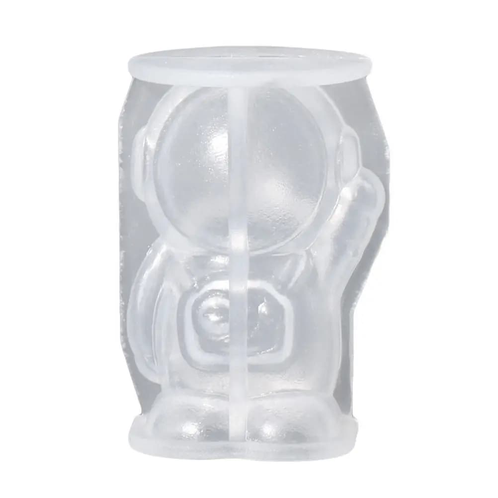 Stampo per Ghiaccio a Forma di Astronauta in Silicone Premium, Creatore di Palline di Ghiaccio Uniche per Bevande, Feste, Cioccolato Fai-da-Te, Decorazione da Tavolo
