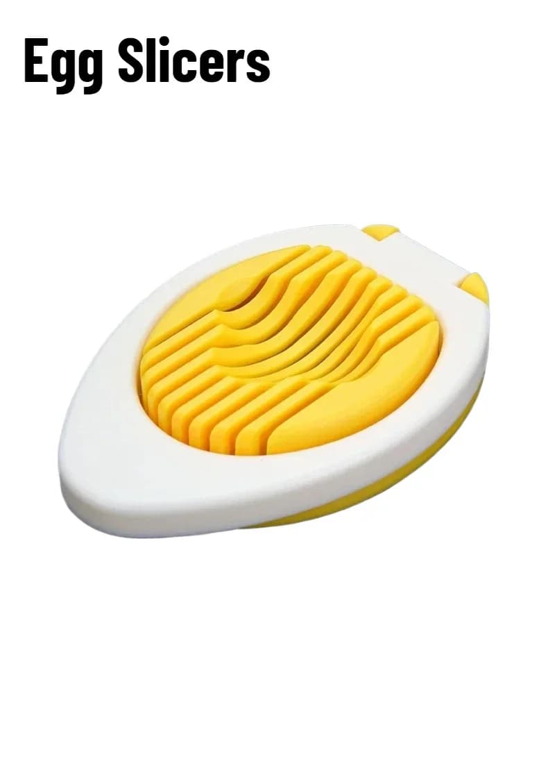 1pc Stainless Steel Multi-purpose Egg Cutter Light and Convenient Creative Egg Slicer Egg Divider Kitchen Accessory