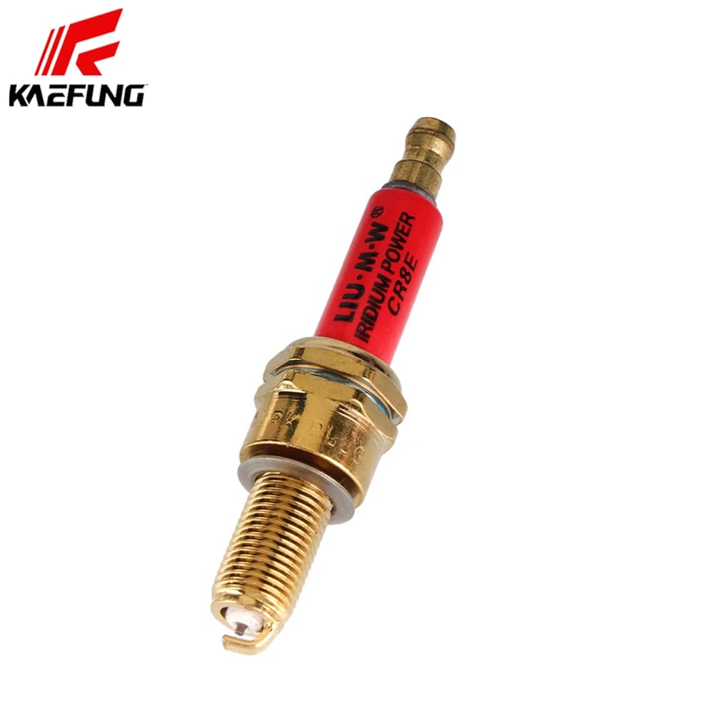 Accessorio di ricambio per candele CR8E per scooter ciclomotore 4 tempi 125cc 150cc 200cc 250cc ATV Dirt Bike Go Kart Rosso