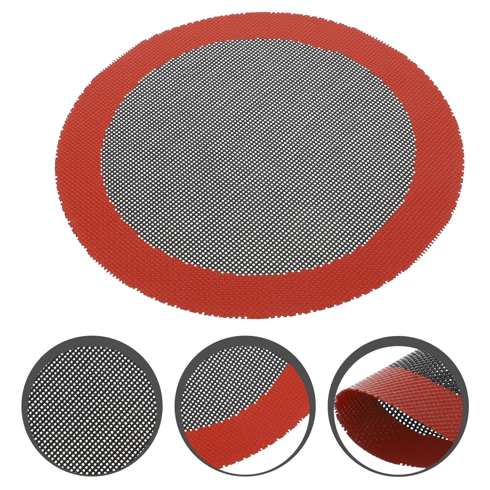 Rivestimento in Silicone per Friggitrice ad Aria, Riutilizzabile, Superficie Liscia, Facile Rilascio degli Alimenti, Mantiene il Cibo Bello e Delizioso