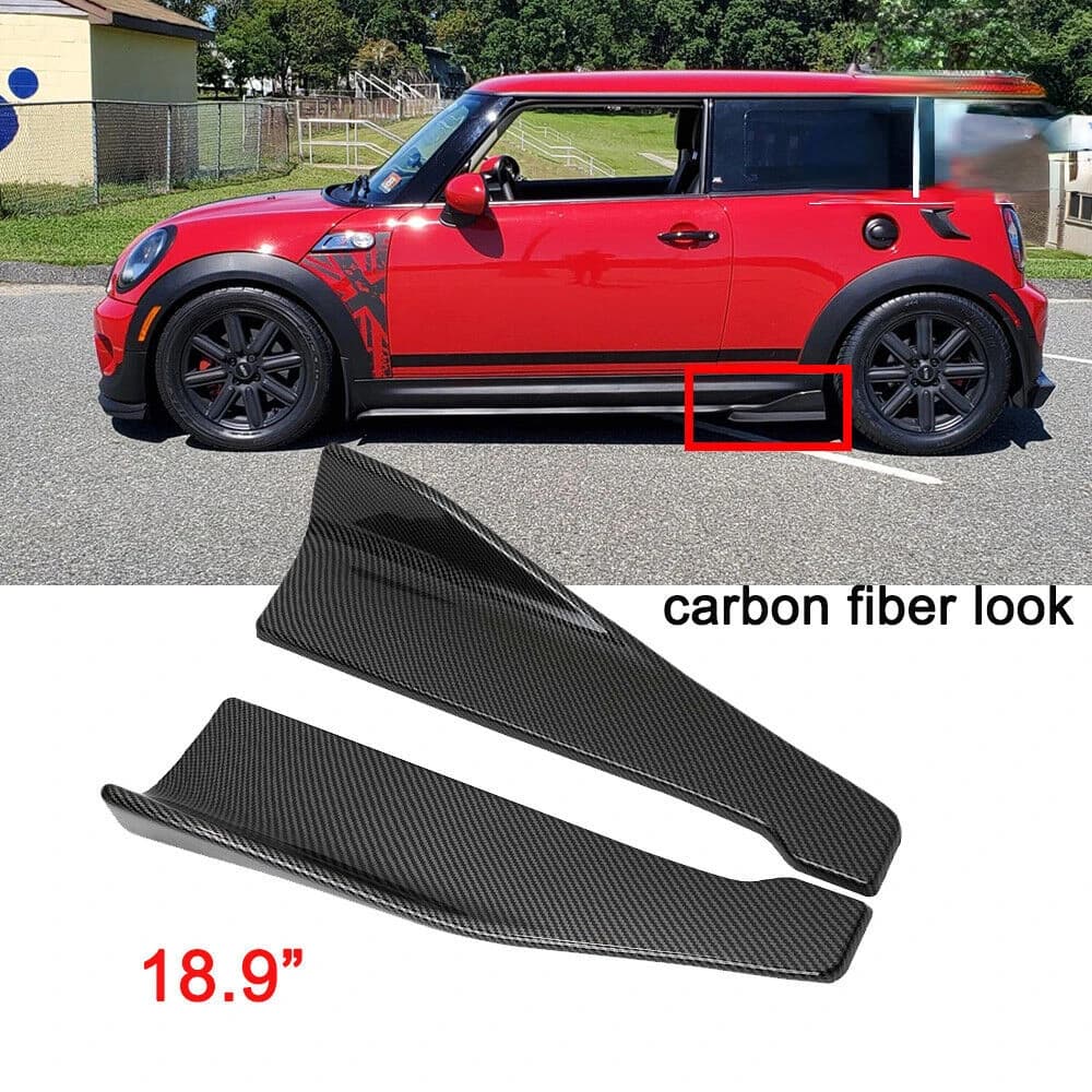 LAICY per Mini Cooper 2014-21 gonna auto Spoiler labbro posteriore gonna laterale Winglets diffusori estensione Rocker splitter Corner Valance