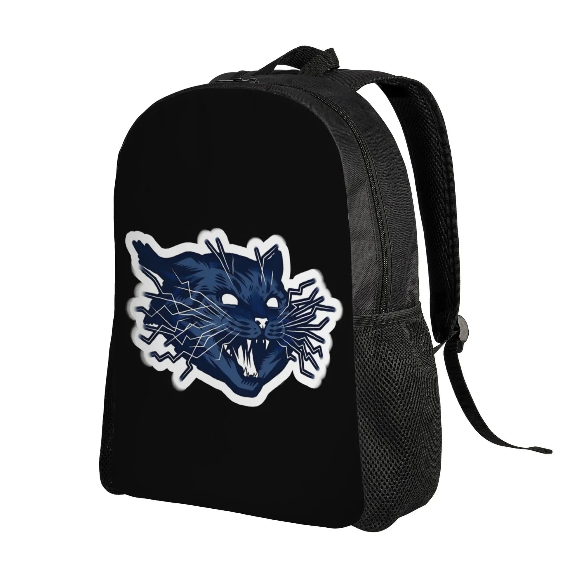 Backpack Featuring Cat-Themed Art, Ideal for Travel, Commuting, and Casual Use, Designed for All Genders