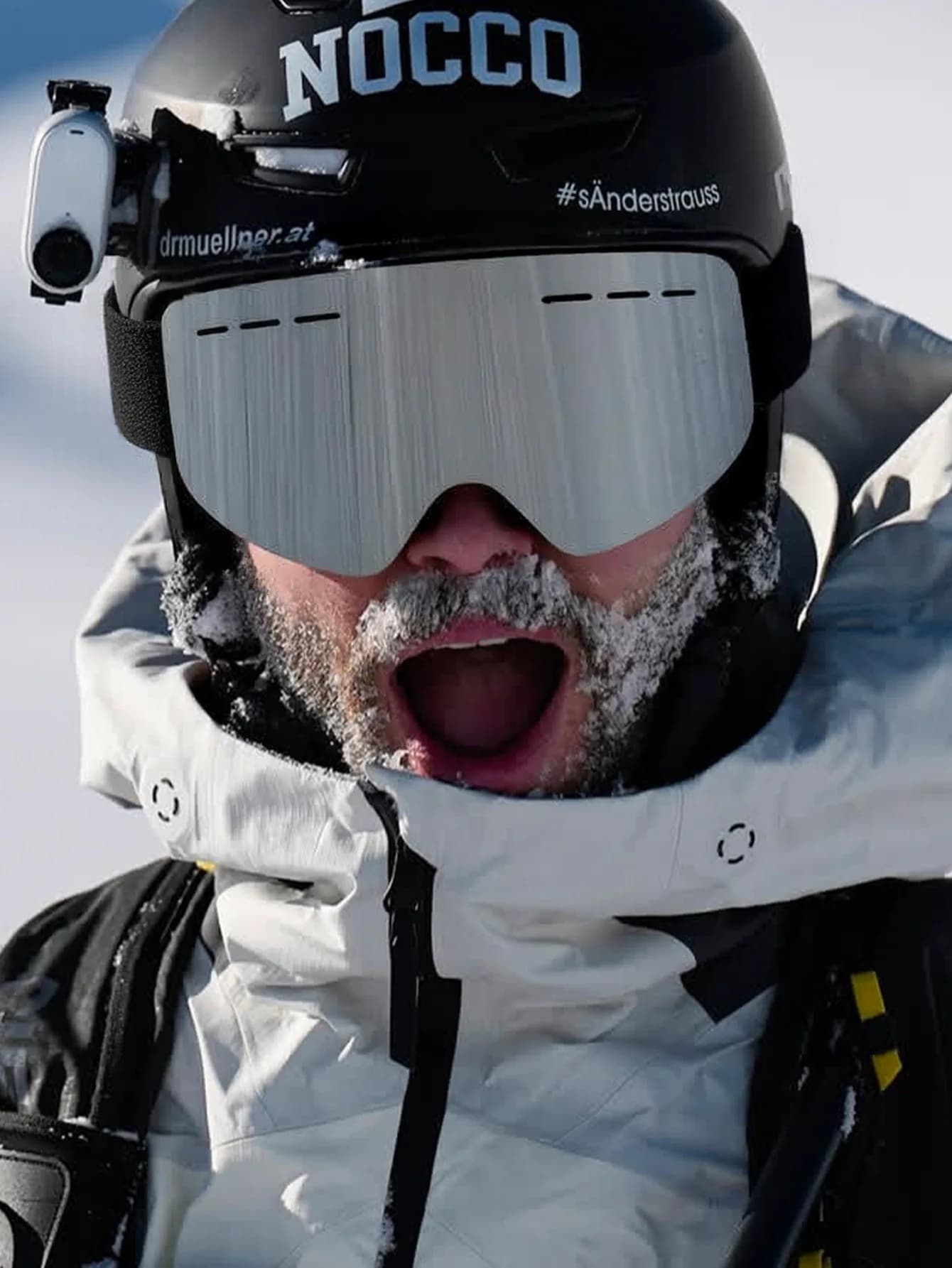 Occhiali da Sci per Sport all'Aperto, Doppio Strato Polarizzato, Antiappannamento, per Snowboard, Motoslitta e Ciclismo
