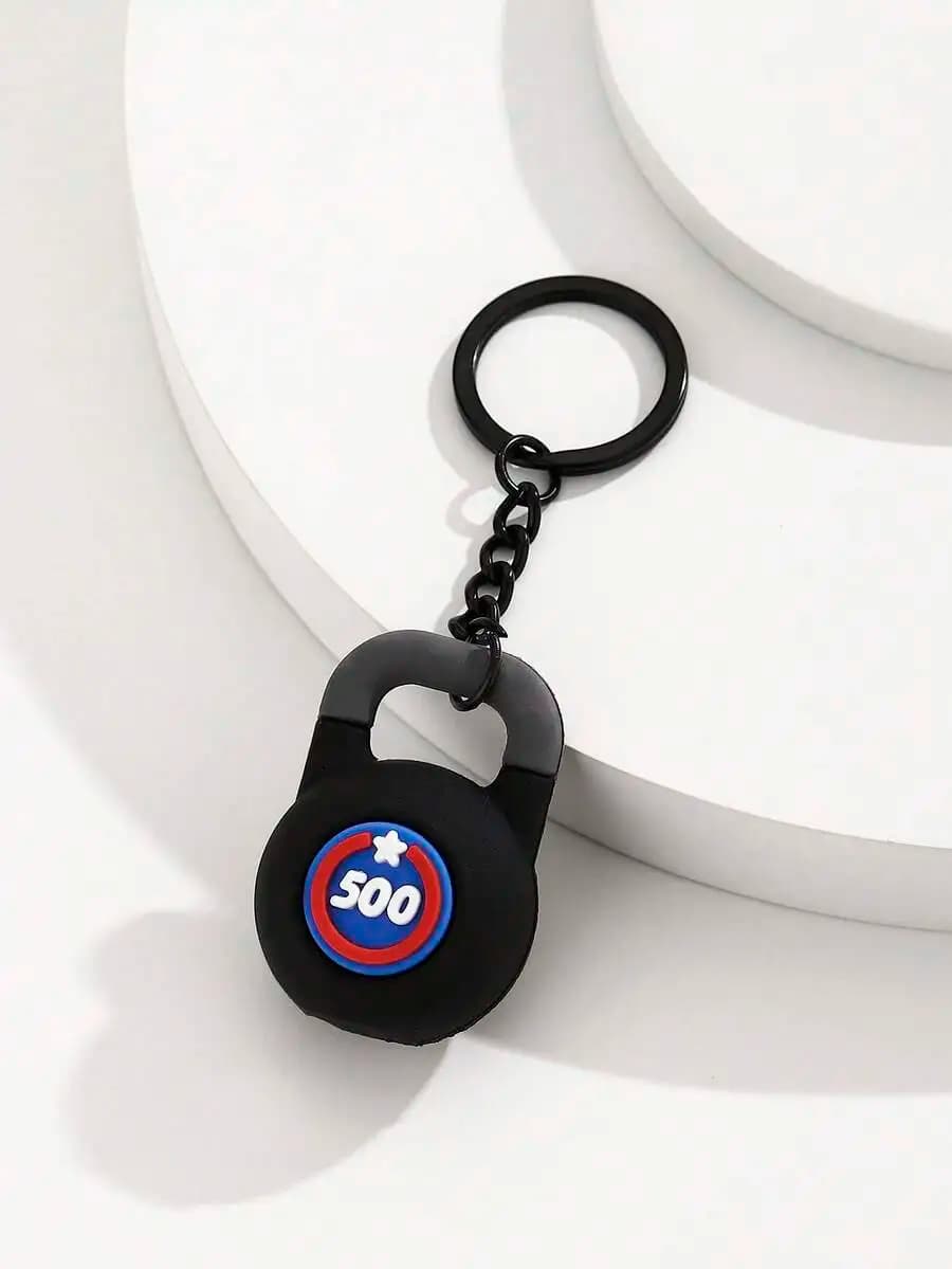 Mini Kettlebell Keychain Fitness Simulation Decor Pendant For Car Bag Backpack Gift