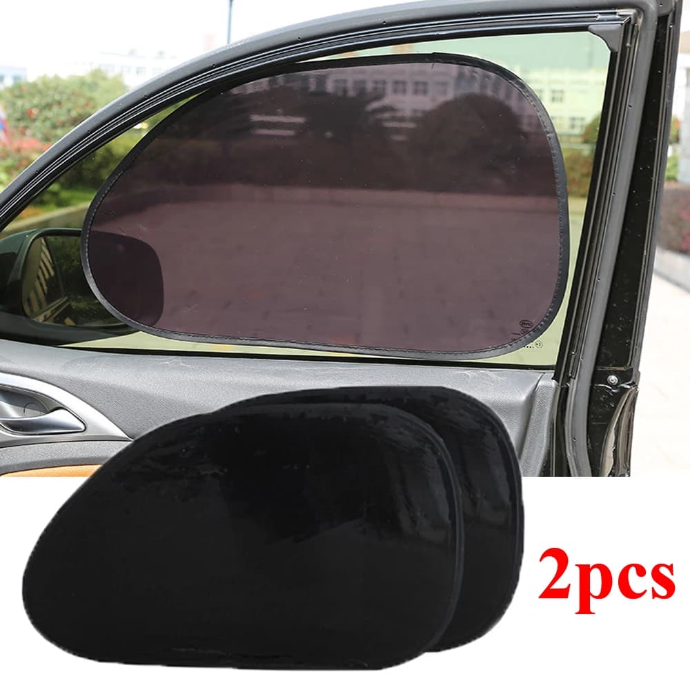 2 pezzi parasole per auto protezione UV parabrezza parasole finestrino automatico protezione visiera parasole tenda per auto pellicola per finestre pellicola elettrostatica