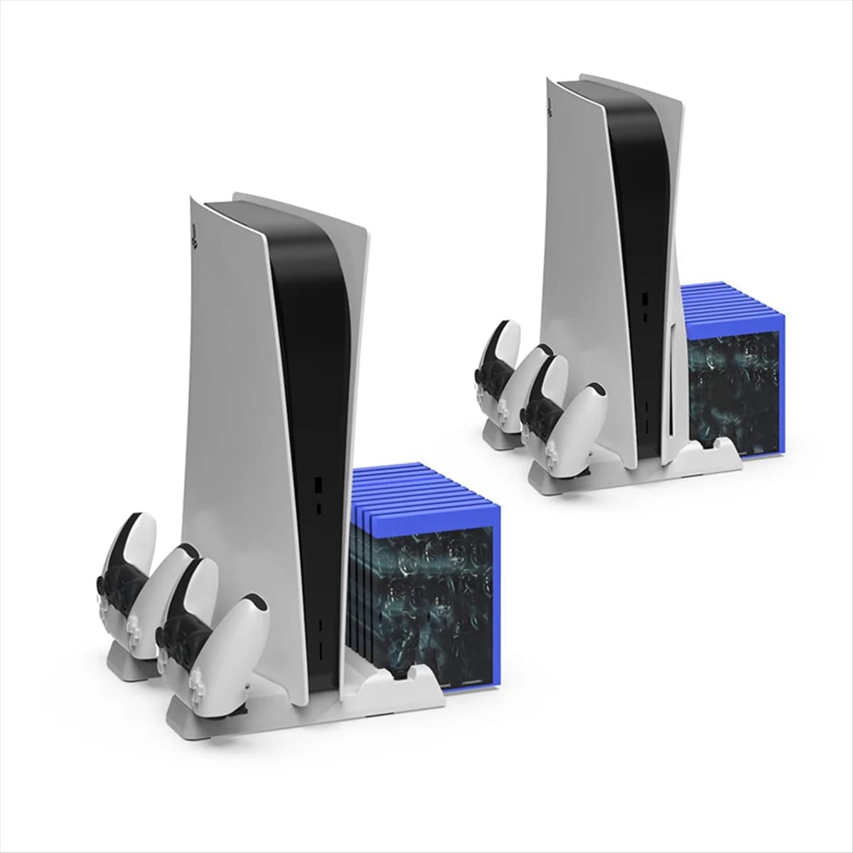 NUOVO Dock di raffreddamento multifunzionale per console P5 Docking station universale con maniglia di archiviazione a disco per PS5 PRO/PS5slim