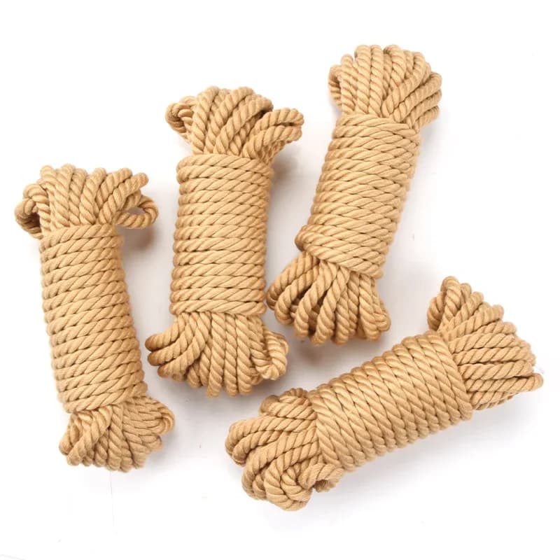 5M 10M Restrizioni di seta Manette Corda legante sexy per le donne Coppie Bdsm Schiavo Corpo Bondage Shibari Flirtare Accessori erotici