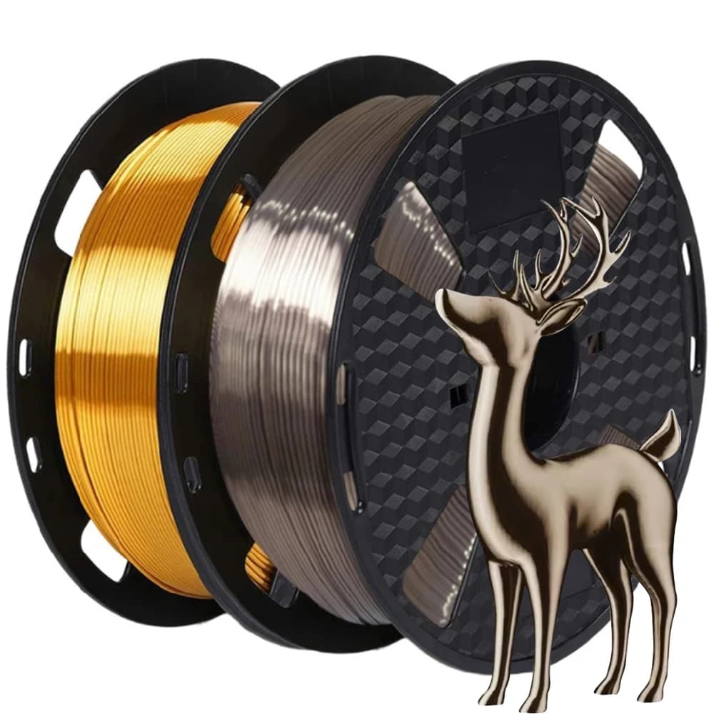 EasyThreed Silk 3D Printer Filament PLA 1,75 mm 1 kg 500 g 200 g 3D Material PLA Shiny Gold Silver Red Pink New Package