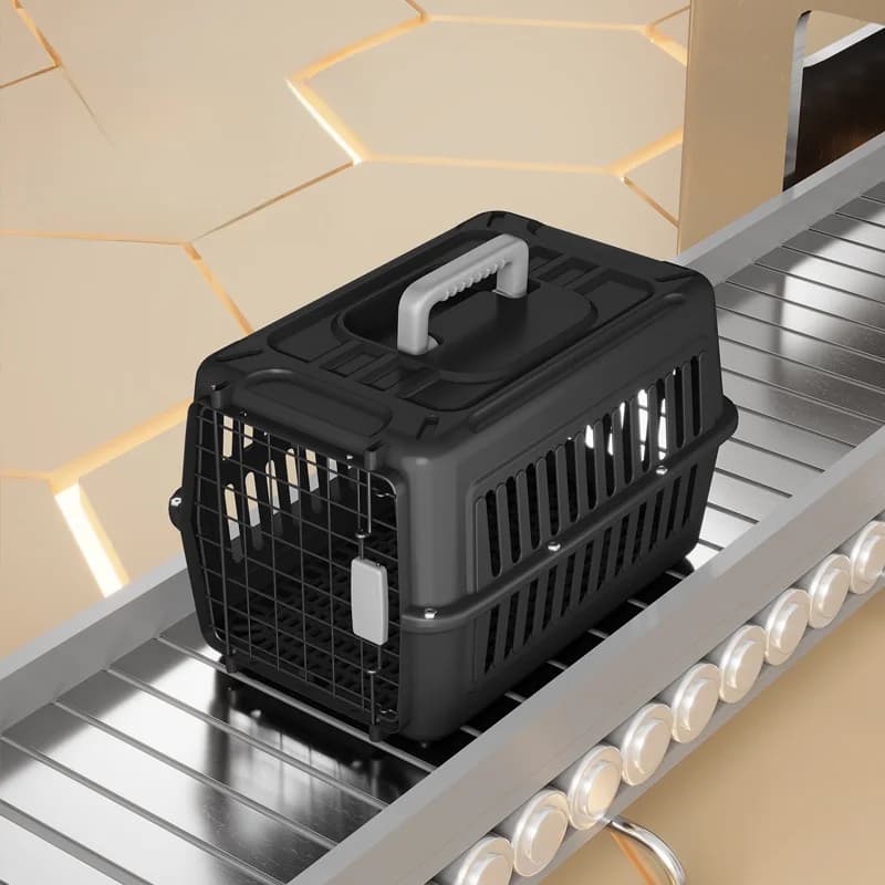 Trasportino Portatile per Animali Domestici - Design Spaziale per Viaggi e Auto - Borsa Leggera per Trasporto Aereo - Accessori per Animali