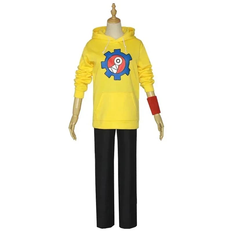 ER1KSK8 The Infinity Reki Kyan Wig Hoodie Sweatshirt Jacket SK Eight Skateboard Uniform Suit Cosplay Costume5H[[
