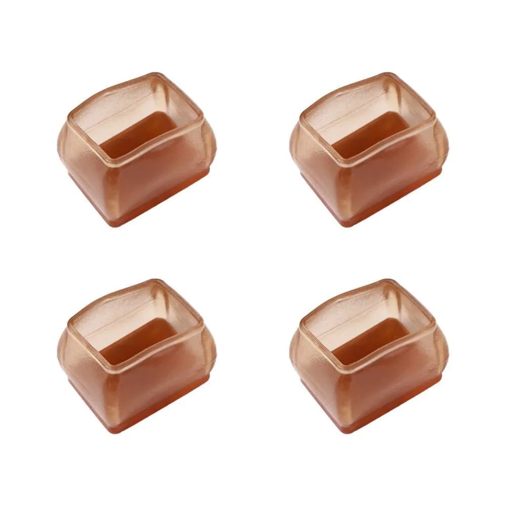Facili da usare, resistenti all'usura, con materiale in feltro TPR, riducono il rumore, protezioni per gambe di mobili, coperture protettive per pavimenti, tappi per gambe di sedie, decorazioni per la casa