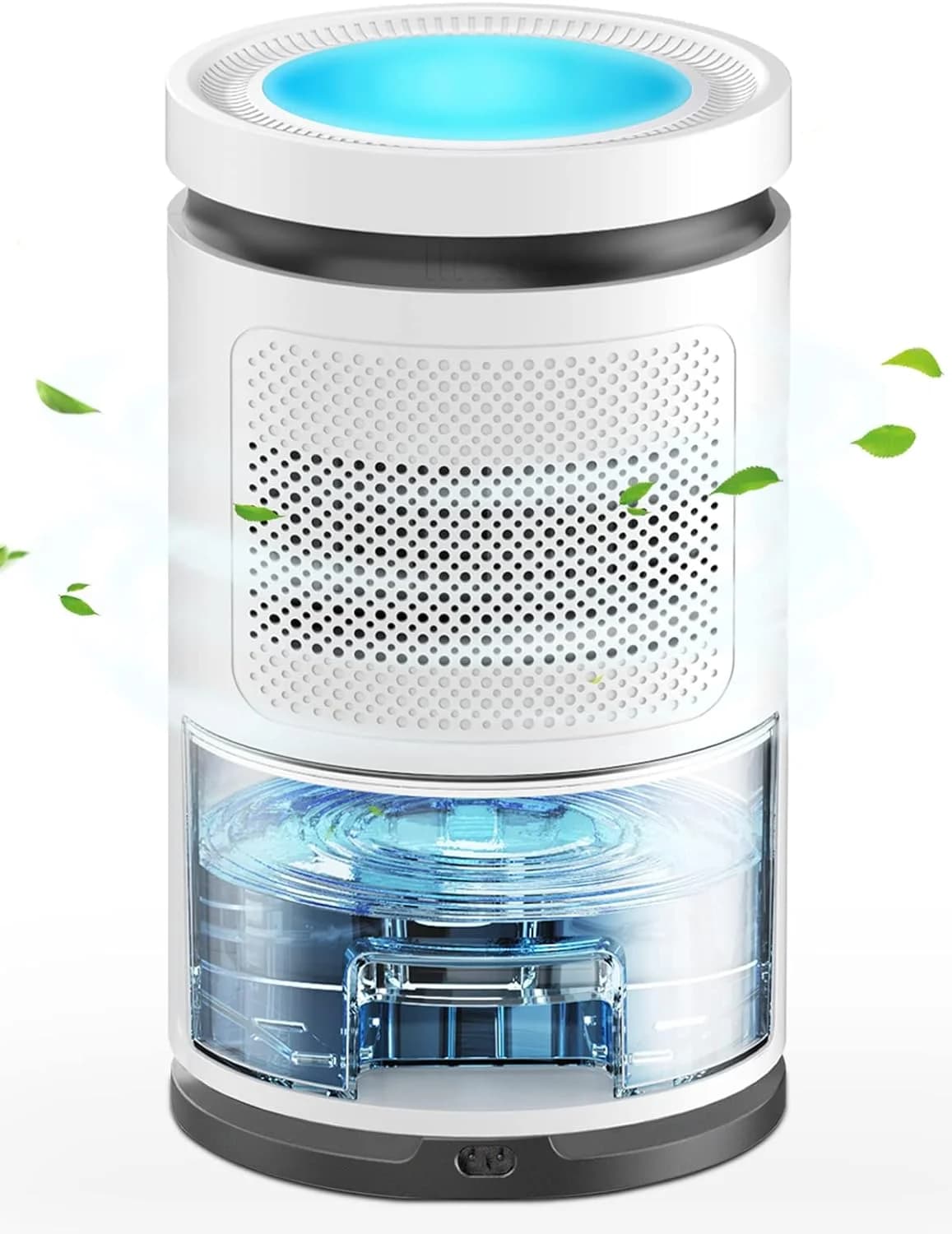 Deumidificatore Industriale Intelligente Hygea Top 2023 Regolabile con Wi-Fi, Doppio Serbatoio da 2,5L, a Semiconduttore Peltier per Seminterrati