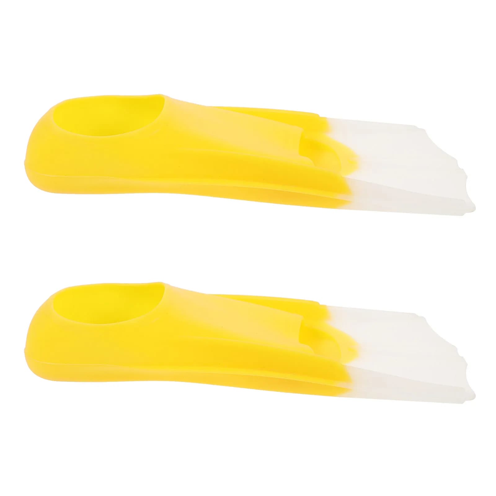 2Pcs Vibrant Color Silicone Adult Swimming Flippers Snorkeling Fins Diving Flipper Pool Sea Training Swim Shoes